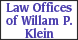 William P Klein Law Offices - San Francisco, CA
