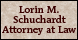 Lorin M. Schuchardt Attorney at Law - Sheboygan, WI