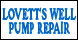 Lovett's Well Pump Repair - Lexington, SC