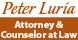 Peter Luria, Attorney and Counselor at Law - Avon, CT