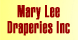 Mary Lee Draperies Inc - Bloomfield Hills, MI