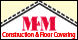 M & M Constr & Floor Covering - Shelbyville, MI