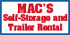 Mac's Self Storage - China Spring, TX