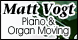 Matt Vogt Piano & Organ Moving - Georgetown, CA