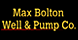 Max Bolton Well & Pump Co - Dawsonville, GA