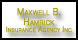 Hamrick B Maxwell Insurance Agency Inc - Shelby, NC