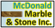 McDonald Marble & Stone Inc - New Albany, IN