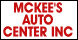 McKee's Auto Center Inc - Tifton, GA