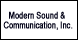 Modern Sound & Communication Inc - Mobile, AL