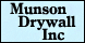 Munson Drywall Inc - Marshall, WI