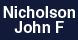 Nicholson John F - Woodland Hills, CA