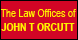 Orcutt John T Law Offices of - Greensboro, NC