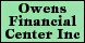 Owens Financial Center Inc - Alexandria, LA