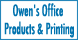 Owen's Office Products & Printing - Cedarburg, WI