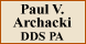 Paul V Archacki, D.D.S. - Boynton Beach, FL