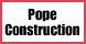 Pope Construction - Norco, CA