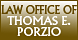 Porzio Thomas E Law Office Of - Waterbury, CT