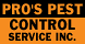 Pro's Pest Control Service Inc - Slidell, LA