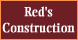 Red's Construction - Reno, NV