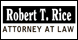 Rice, Robert T Attorney At Law - Mount Olive, NC