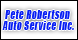 Pete Robertson Auto Svc Inc - Jackson, MS