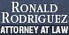 Ronald Rodriguez - BOARD CERTIFIED Personal Injury Trial Law Specialist - Laredo, TX