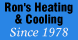 Ron's Heating & Cooling - Dennison, OH