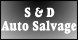 S & D Auto Salvage - Grover, NC