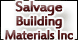 Salvage Building Materials Inc - Winston Salem, NC