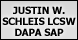 Schleis, Justin W LCSW DAPA SAP - Baton Rouge, LA
