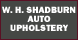 Shadburn W H Auto Upholstery & Tops Inc - Macon, GA