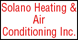 Solano Heating & Air Cond Inc - Suisun City, CA