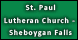 St Paul Lutheran Church - Sheboygan Falls, WI