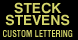 Steck Stevens Custom Lettering - Dayton, OH