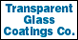 Transparent Glass Coatings - Soquel, CA