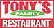 Tony's Family Restaurant - Sealy, TX