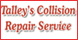 Talley's Collision Repair Service - Lees Summit, MO