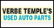 Verbe Temple's Auto Parts - Batesburg, SC