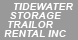 Tidewater Storage Trailer Rentals - Wilmington, NC