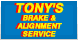 Tony's Brake & Alignment - Louisville, KY