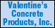 Valentines Concrete Products - Paso Robles, CA