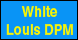 White Louis E Dpm - Jackson, MI