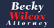 Wilcox, Becky Attorney - Macon, GA