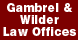 Gambrel & Wilder Law Offices - Pineville, KY