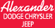 Alexander Dodge Chrysler Jeep Inc - Horton, AL