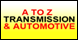 A To Z Transmission & Automotive - Canyon Country, CA