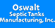 Oswalt Septic Tank Inc - Jasper, AL