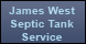James' Septic Tanks & Field Line Service - Semmes, AL