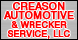 Creason Automotive & Wrecker - Charlotte, NC