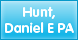 Hunt, Daniel E PA - Easley, SC